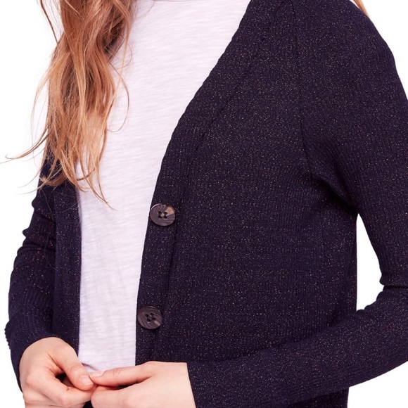 Free People sparkly cardigan duster - Picture 2 of 8